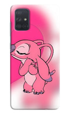 Angel Hug Samsung A71 Hard Case Back Cover by Casekaro