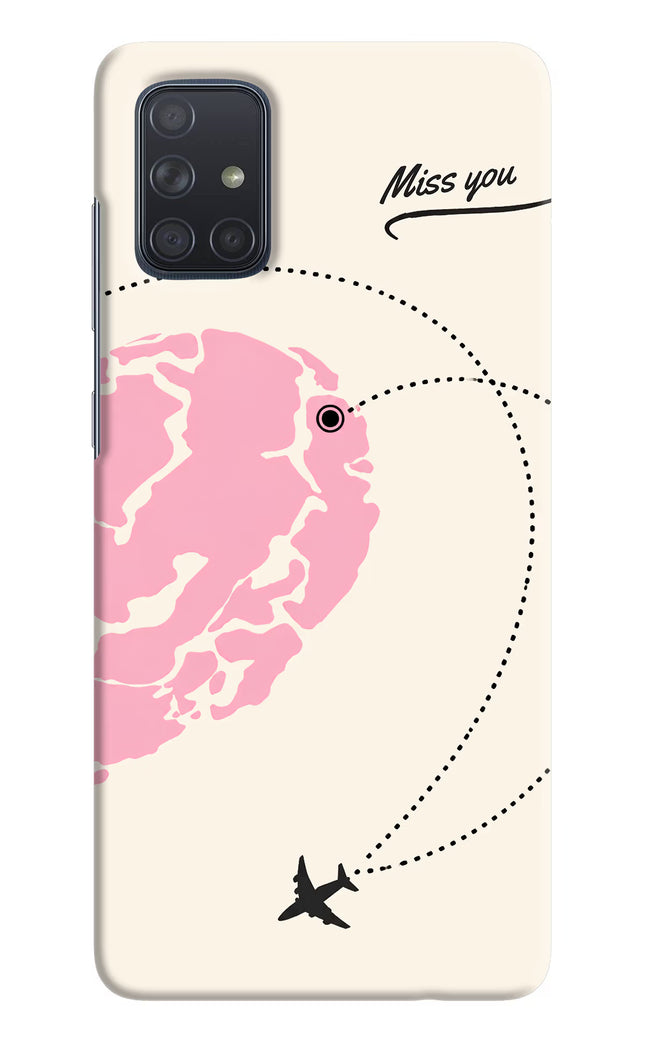Miss Orbit Samsung A71 Hard Case Back Cover by Casekaro