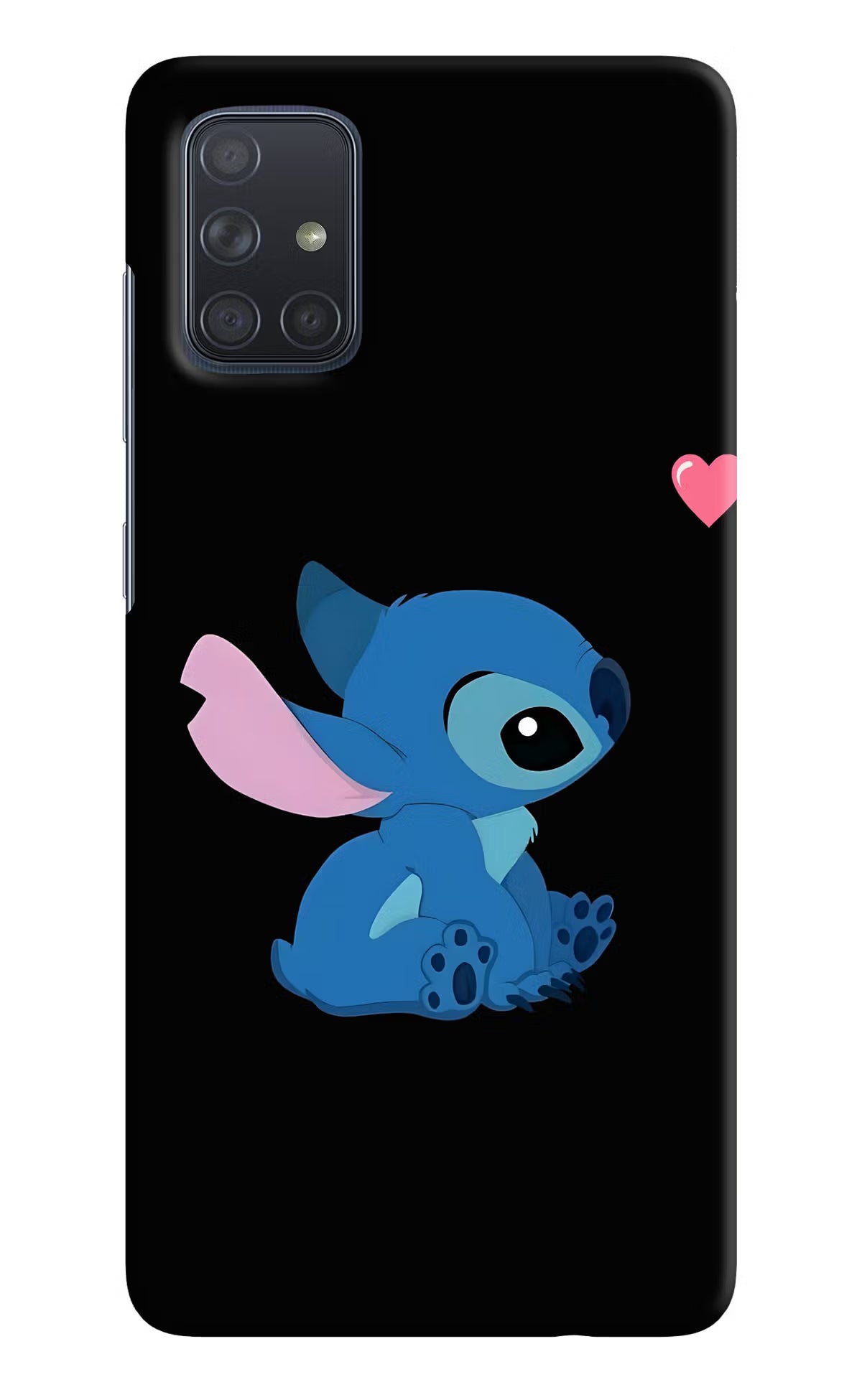 Stitch Crush Samsung A71 Back Cover