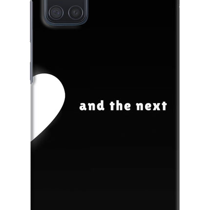 Next World Samsung A71 Hard Case Back Cover by Casekaro