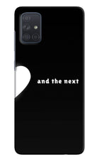 Next World Samsung A71 Hard Case Back Cover by Casekaro