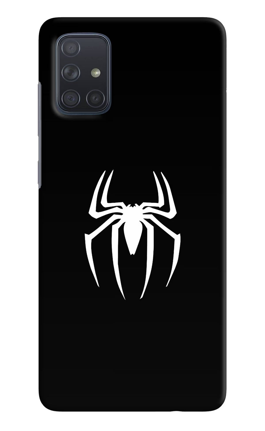 Miles Symbol Samsung A71 Back Cover, Hard case