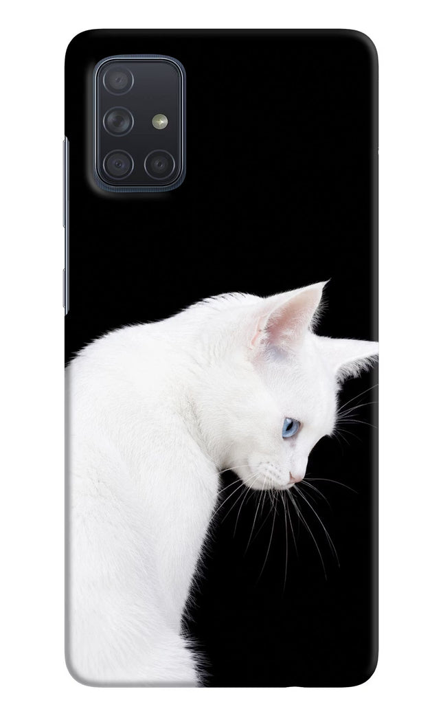 Snow Gaze Samsung A71 Hard Case Back Cover by Casekaro