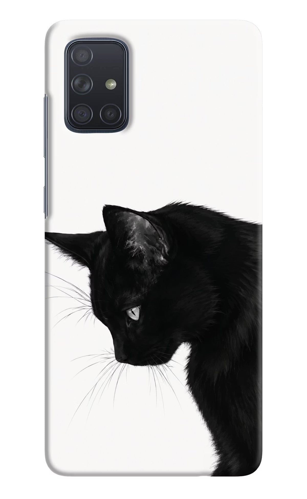 Shadow Gaze Samsung A71 Back Cover