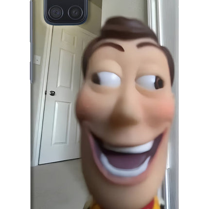 Side Eye Woody Samsung A71 Hard Case Back Cover by Casekaro