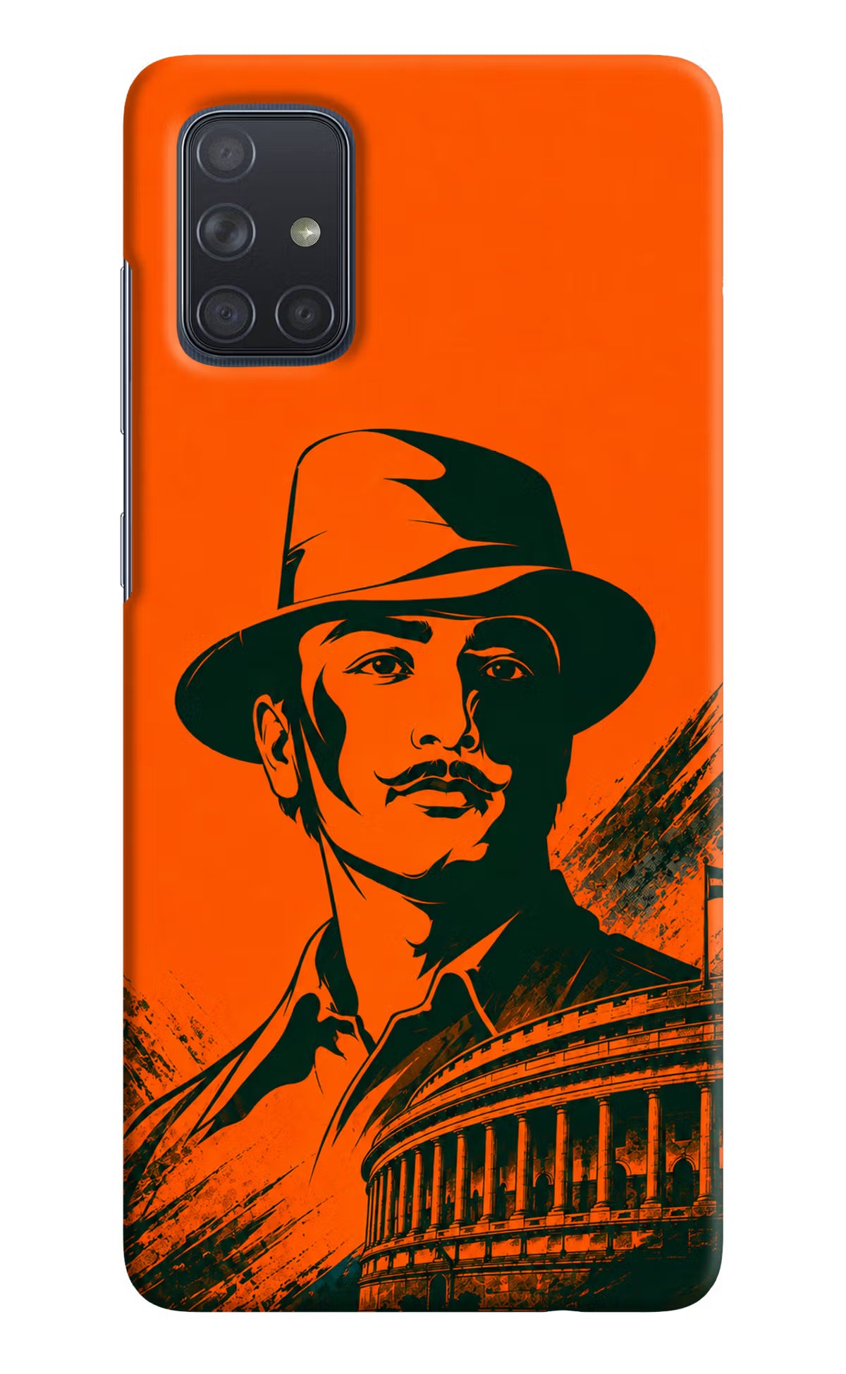 Bhagat Singh Legacy Samsung A71 Back Cover