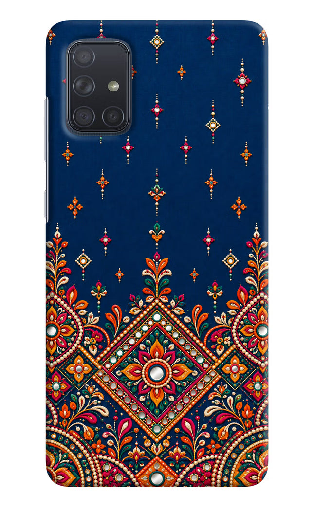 Neel Noor Samsung A71 Hard Case Back Cover by Casekaro