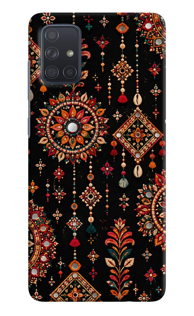Boho Noir Samsung A71 Hard Case Back Cover by Casekaro