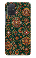 Green Pataka Samsung A71 Back Cover