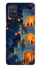 Balcony Glow Samsung A71 Hard Case Back Cover by Casekaro