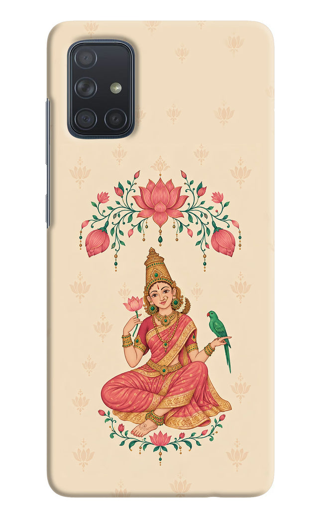 Goddess Lakshmi Samsung A71 Hard Case Back Cover by Casekaro