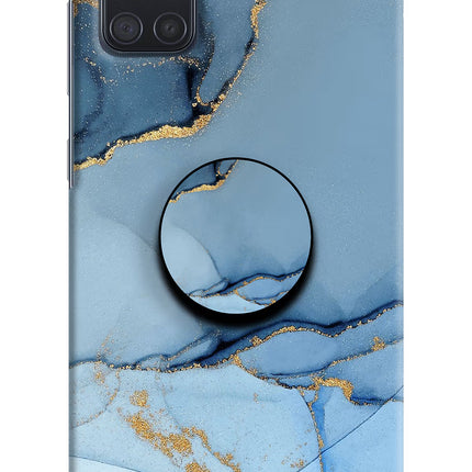 Blue Marble Samsung A71 Pop Case by Casekaro