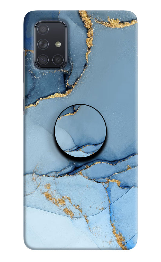 Blue Marble Samsung A71 Pop Case by Casekaro