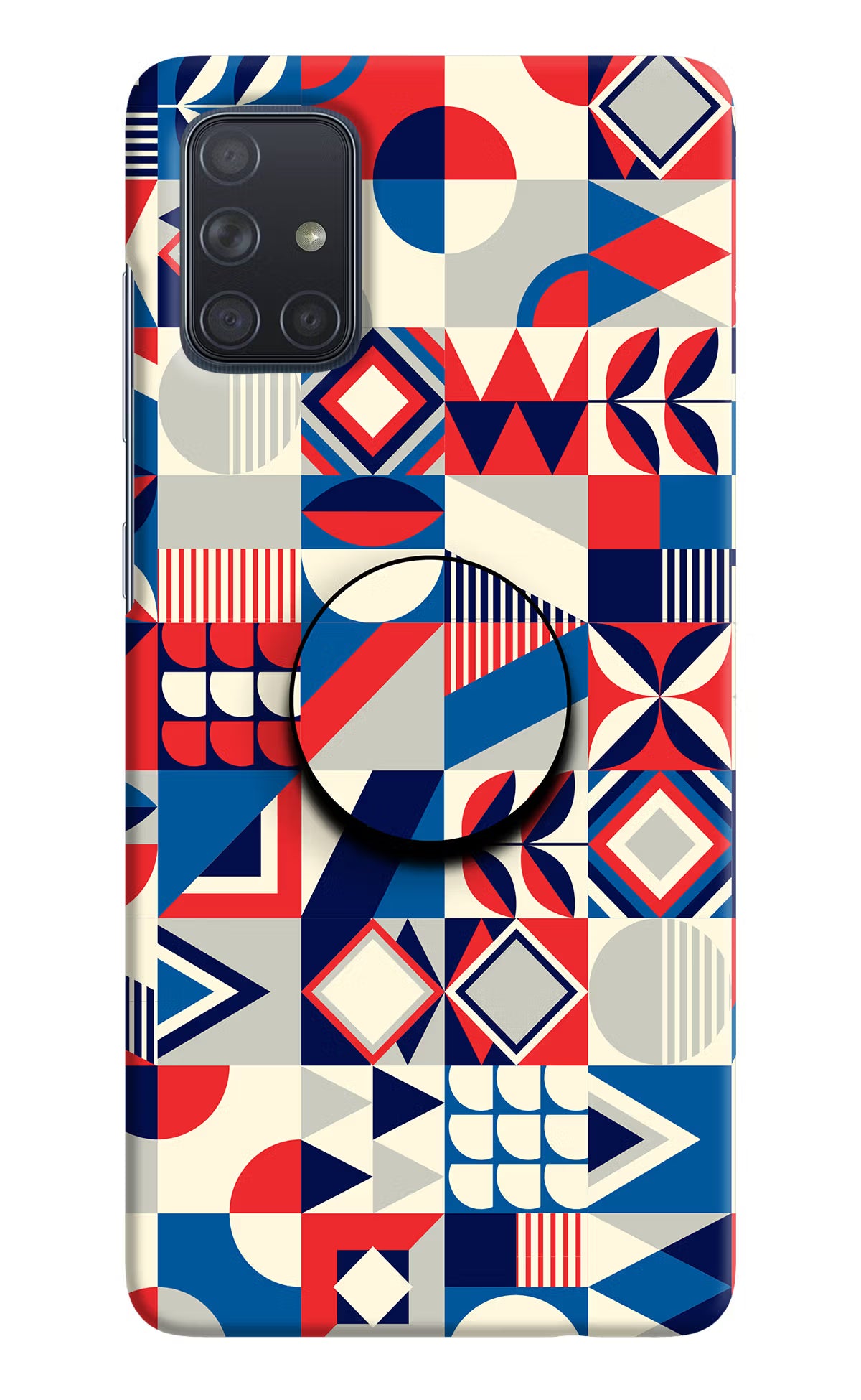 Colorful Pattern Samsung A71 Pop Case by Casekaro