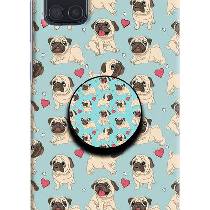 Pug Dog Samsung A71 Pop Case by Casekaro
