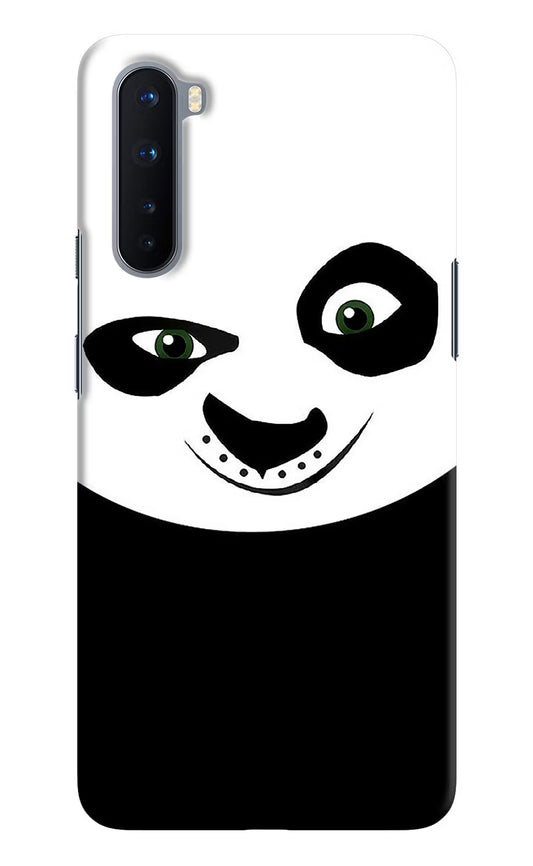 Panda Oneplus Nord Hard Case Back Cover by Casekaro