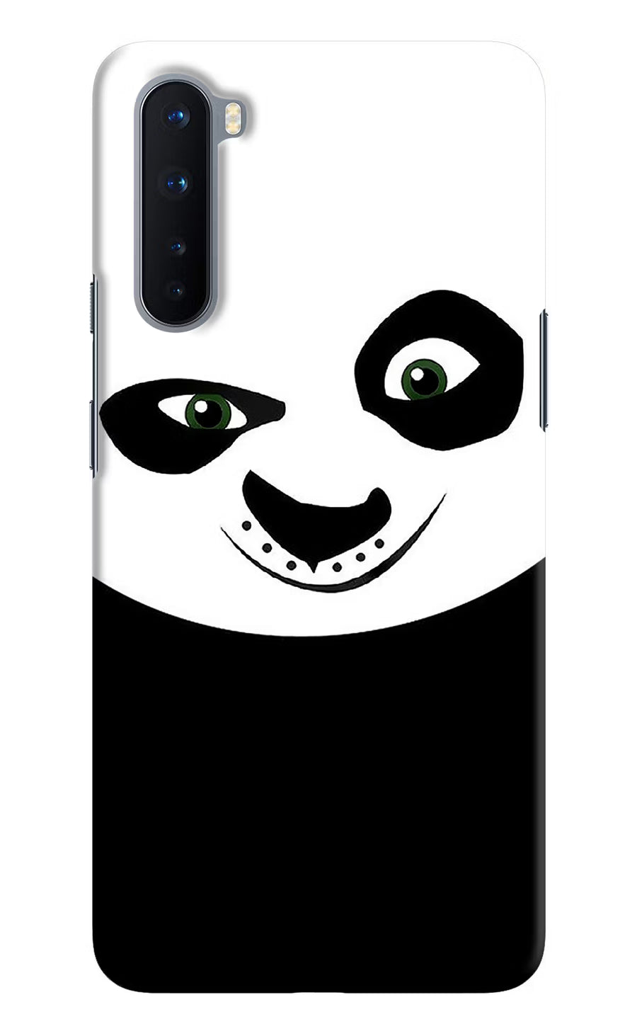 Panda Oneplus Nord Back Cover, Hard case