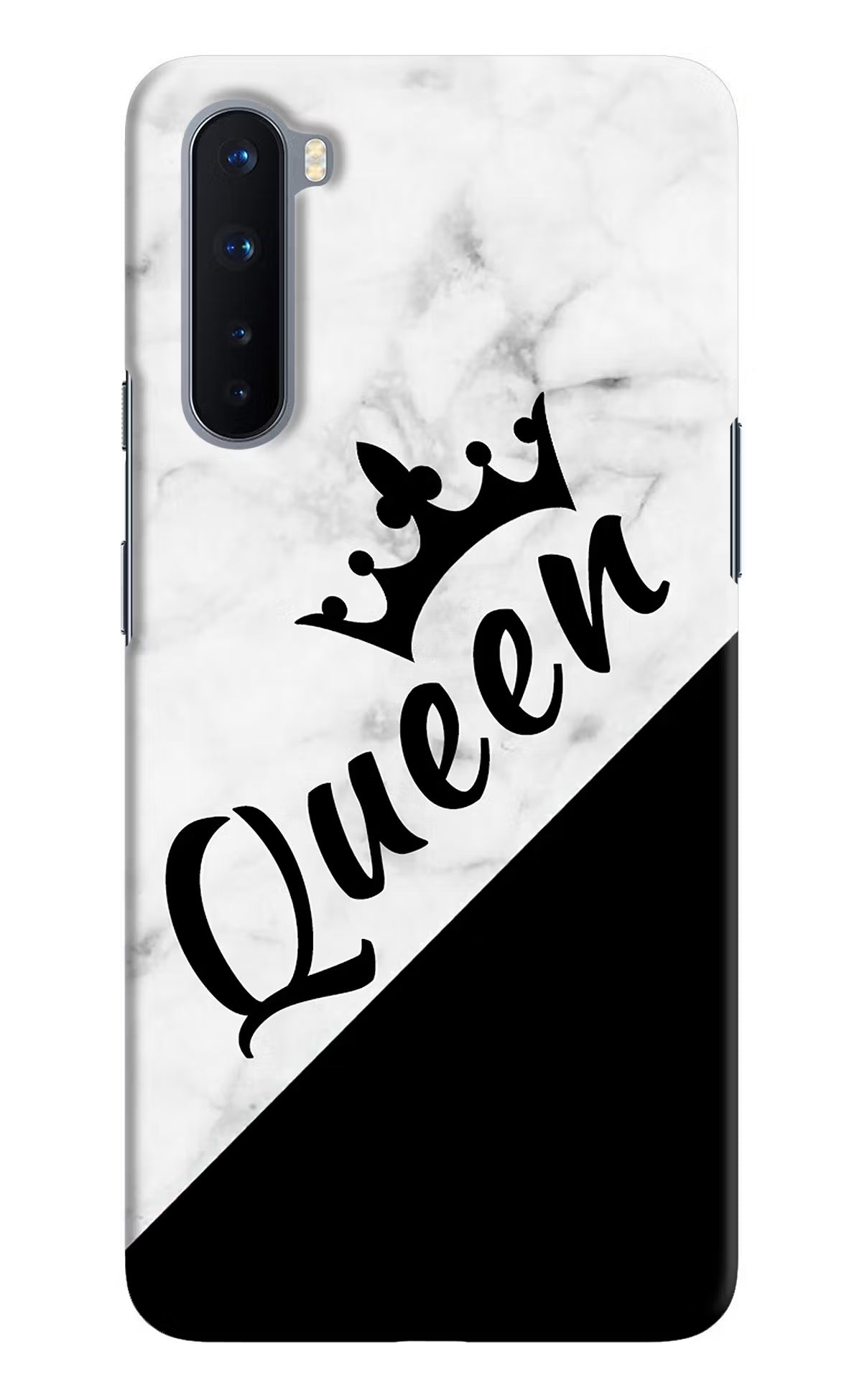 Queen Oneplus Nord Hard Case Back Cover by Casekaro