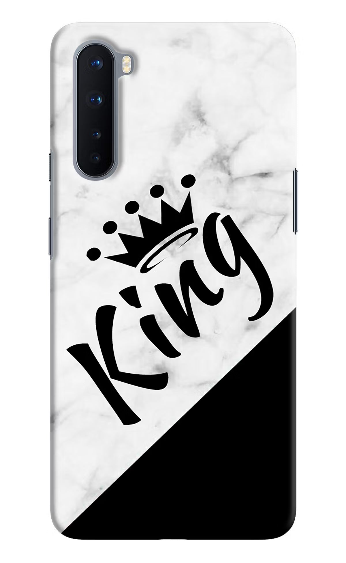 King Oneplus Nord Hard Case Back Cover by Casekaro