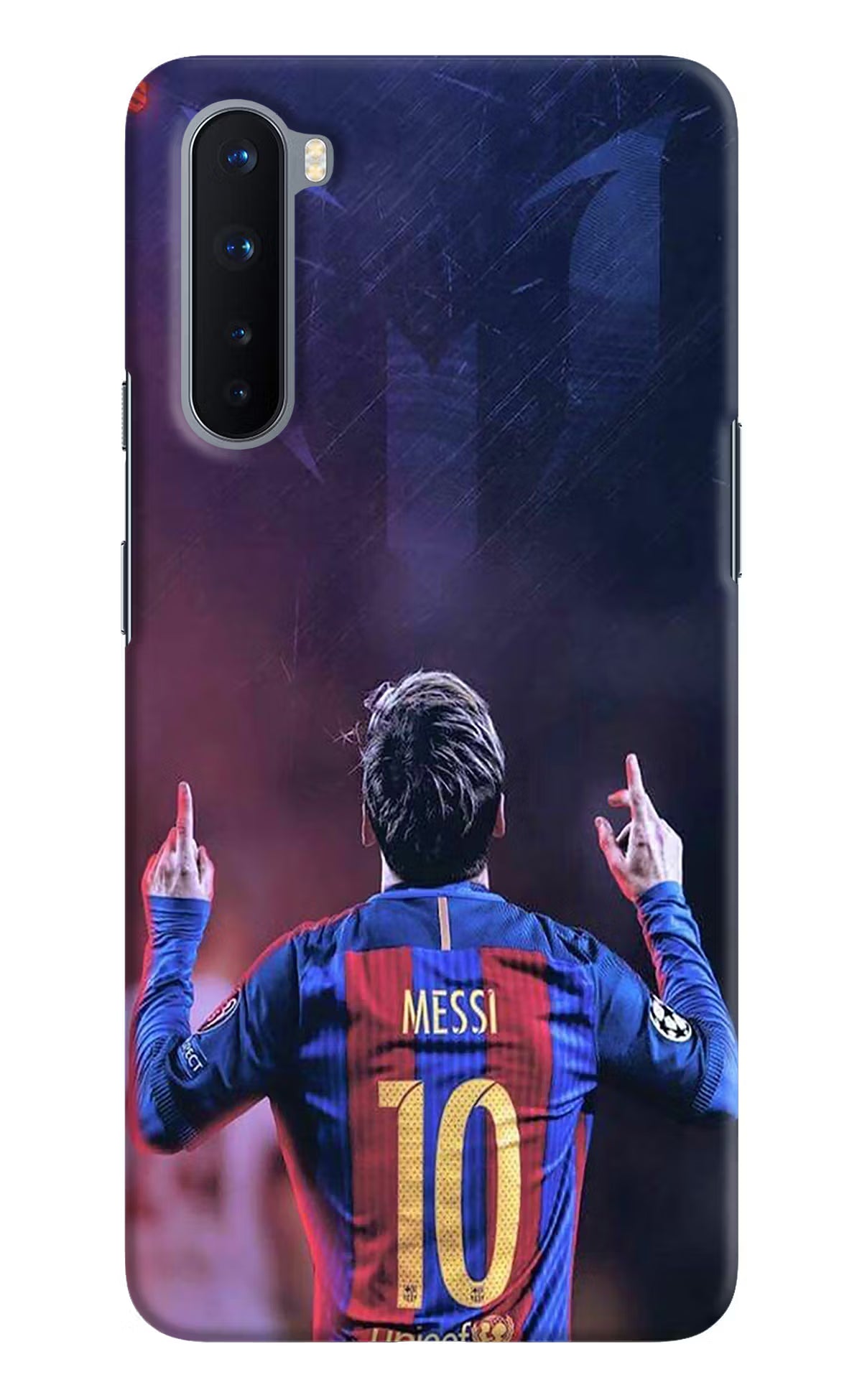 Messi Oneplus Nord Hard Case Back Cover by Casekaro