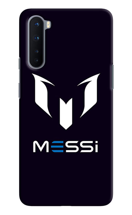 Messi Logo Oneplus Nord Hard Case Back Cover by Casekaro