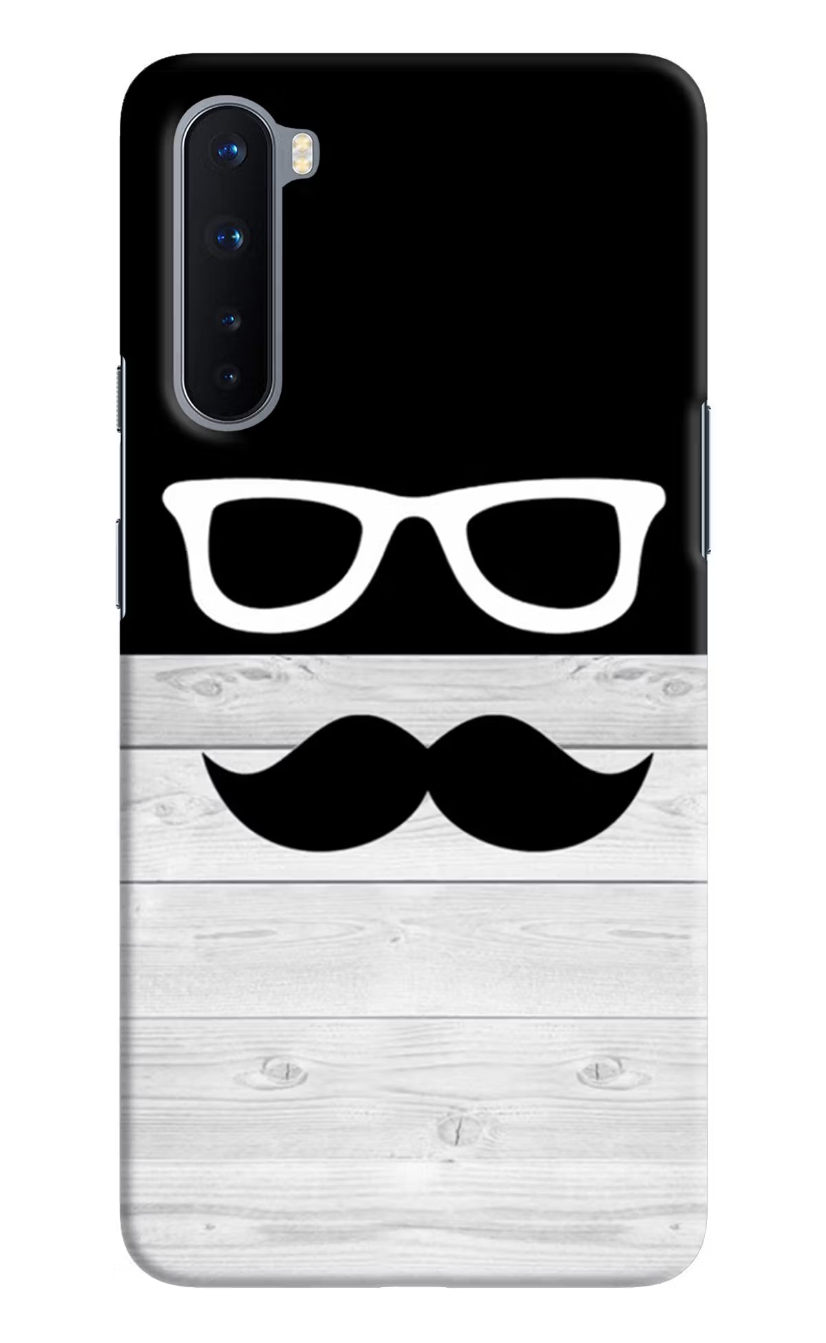 Mustache Oneplus Nord Hard Case Back Cover by Casekaro