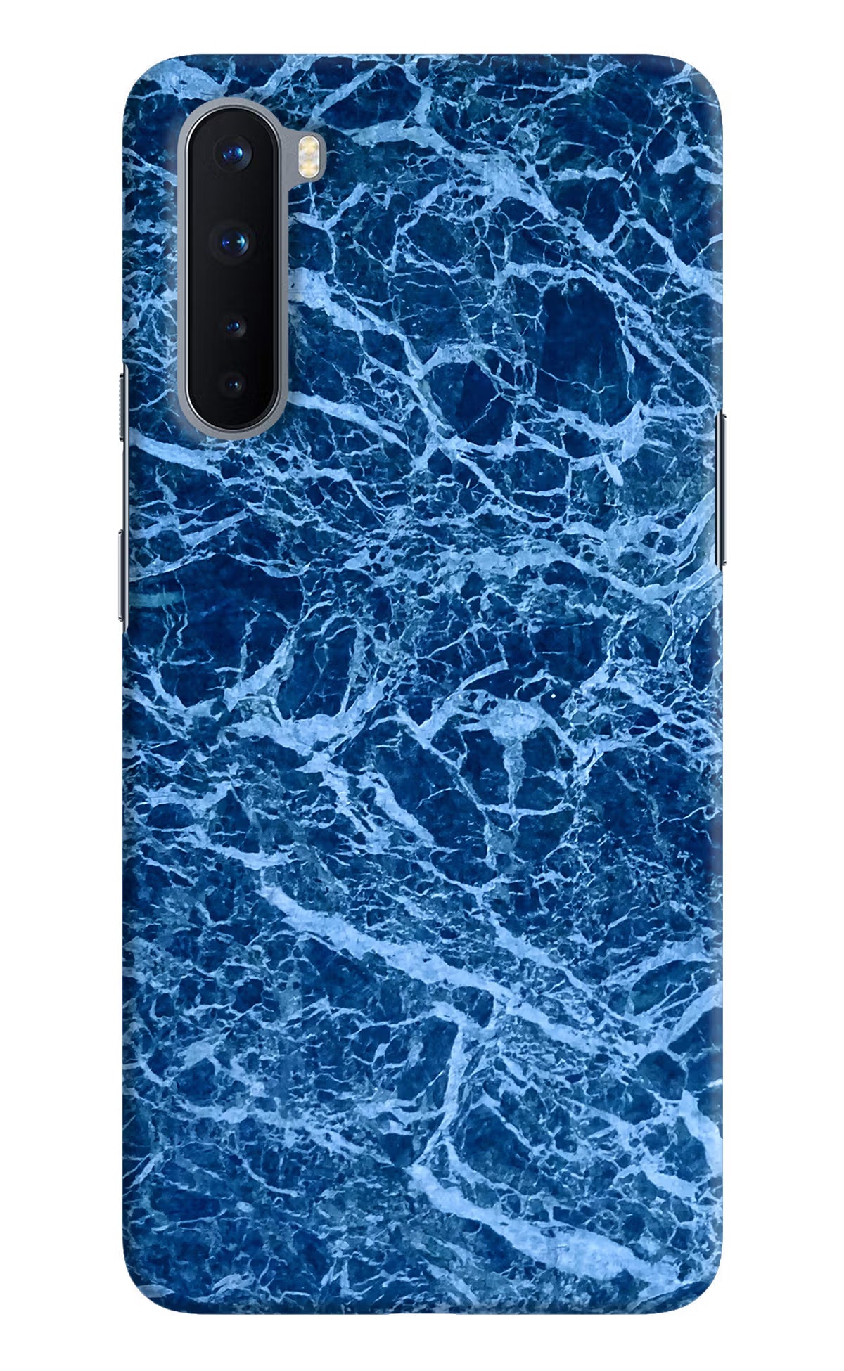 Blue Marble Oneplus Nord Hard Case Back Cover by Casekaro