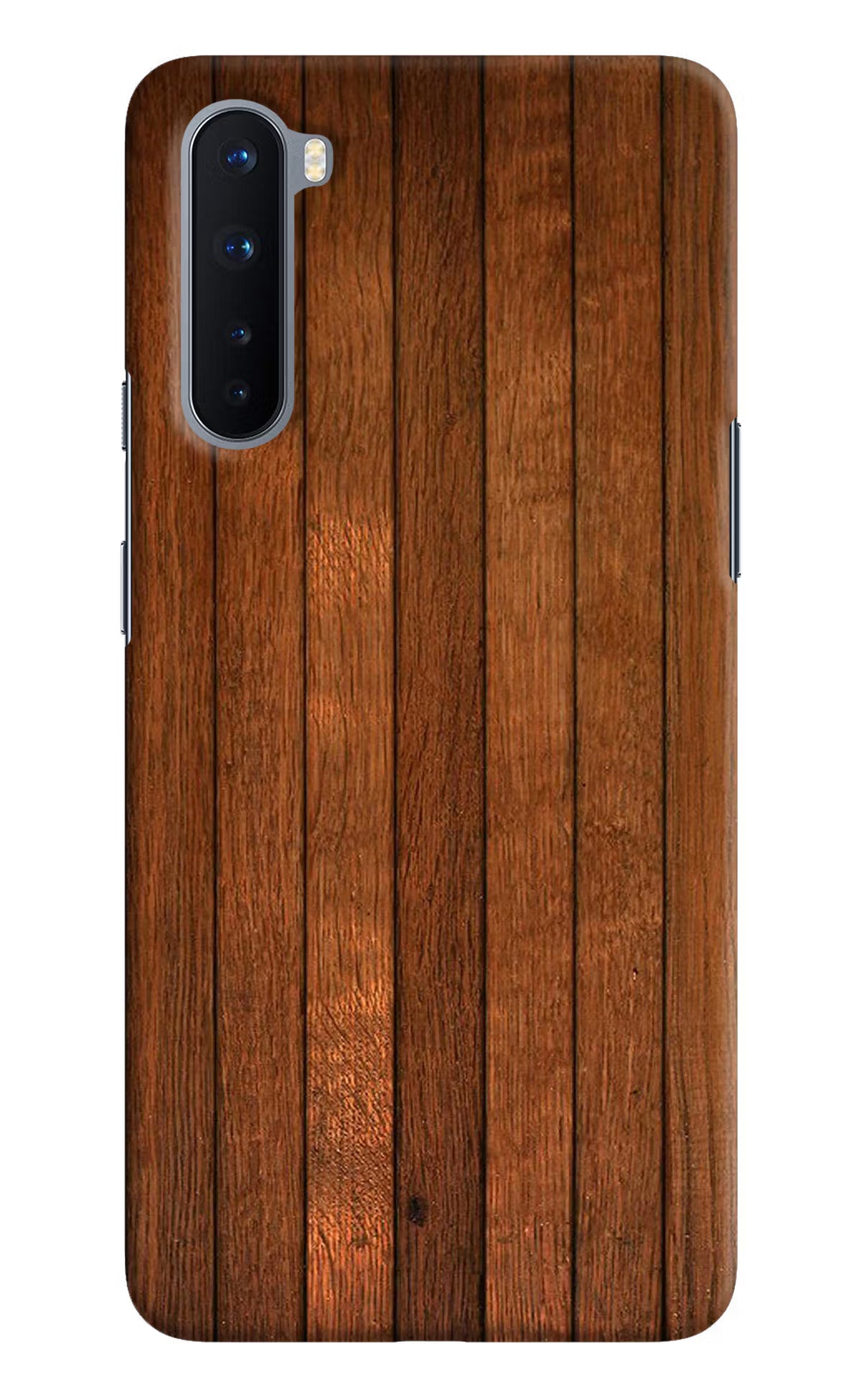 Wooden Artwork Bands Oneplus Nord Hard Case Back Cover by Casekaro