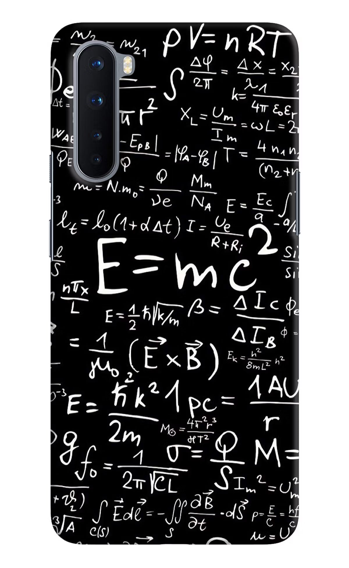Physics Formula Oneplus Nord Hard Case Back Cover by Casekaro