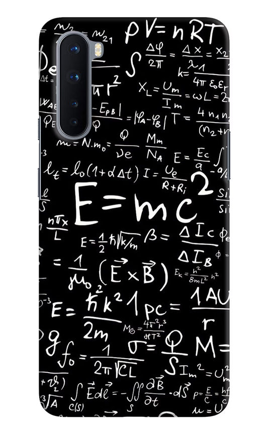 Physics Formula Oneplus Nord Hard Case Back Cover by Casekaro
