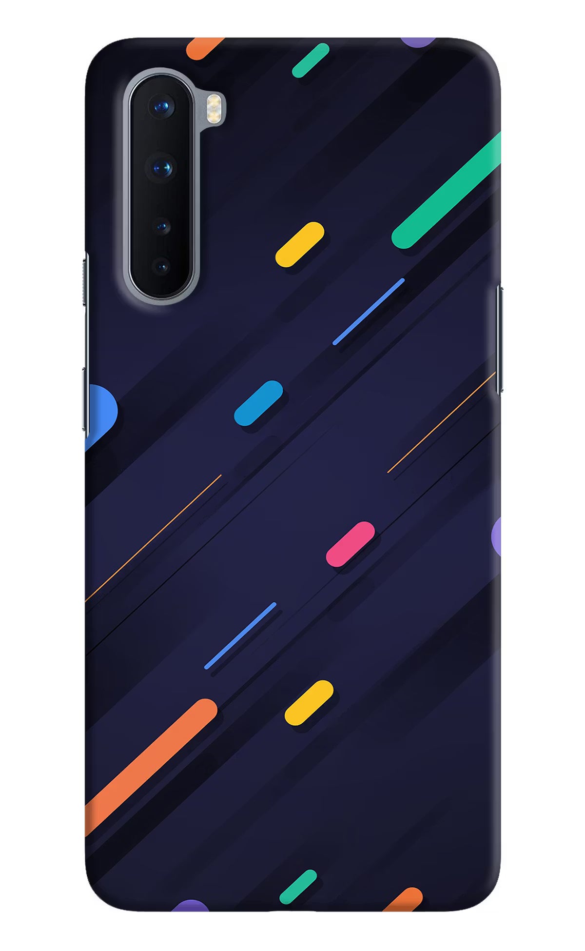 Abstract Design Oneplus Nord Hard Case Back Cover by Casekaro