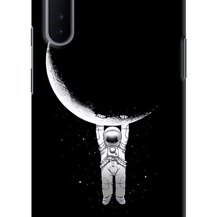 Moon Space Oneplus Nord Hard Case Back Cover by Casekaro