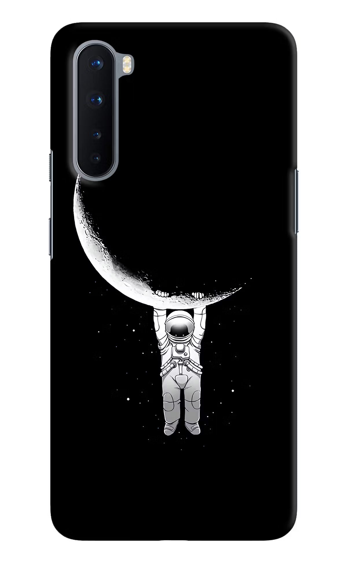 Moon Space Oneplus Nord Hard Case Back Cover by Casekaro