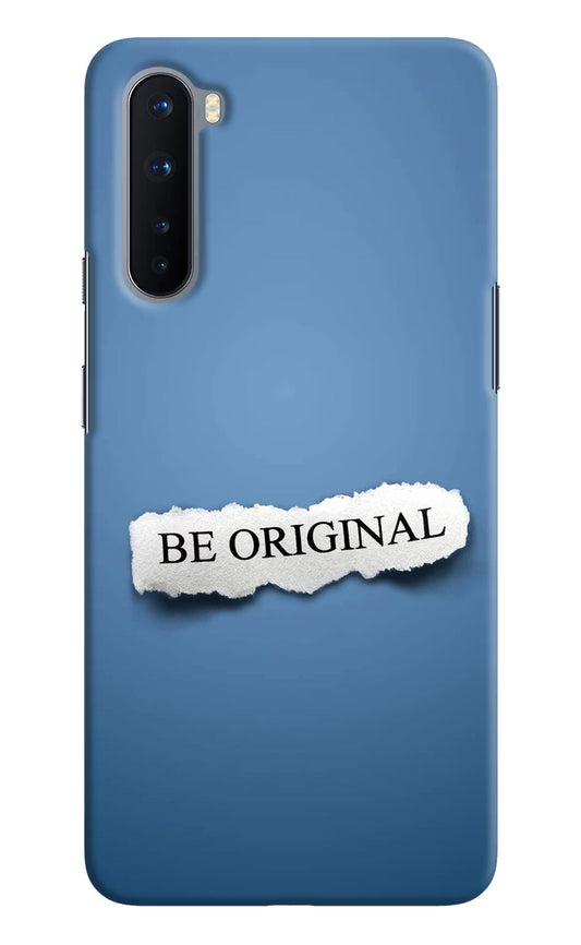Be Original Oneplus Nord Hard Case Back Cover by Casekaro