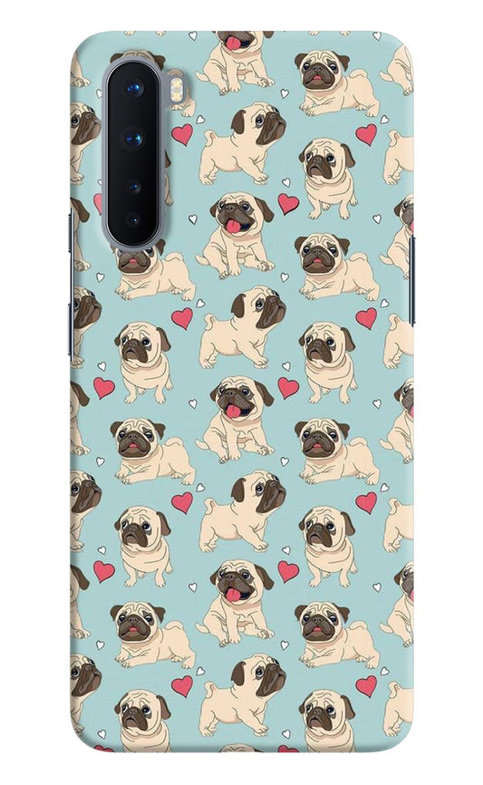 Pug Dog Oneplus Nord Hard Case Back Cover by Casekaro