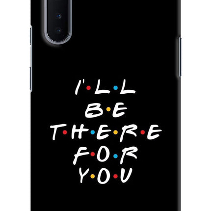 I'll Be There For You Oneplus Nord Hard Case Back Cover by Casekaro