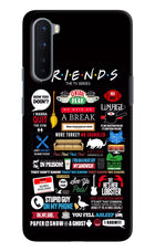 FRIENDS Oneplus Nord Hard Case Back Cover by Casekaro