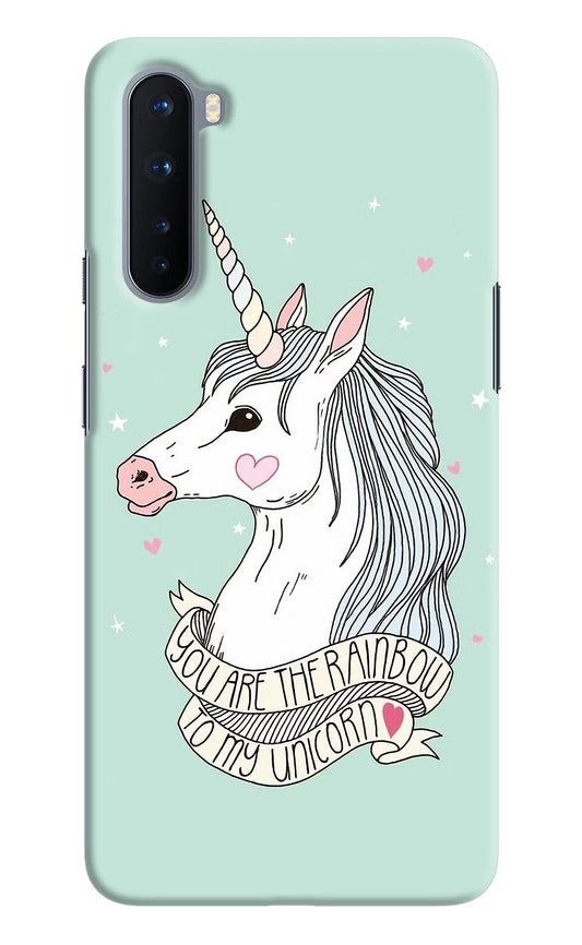 Unicorn Wallpaper Oneplus Nord Hard Case Back Cover by Casekaro