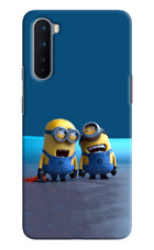 Minion Laughing Oneplus Nord Hard Case Back Cover by Casekaro