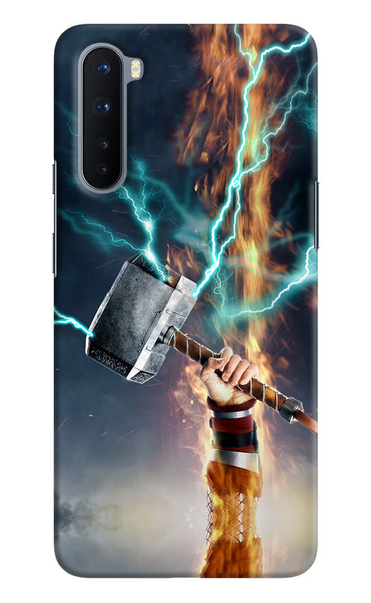 Thor Hammer Mjolnir Oneplus Nord Hard Case Back Cover by Casekaro