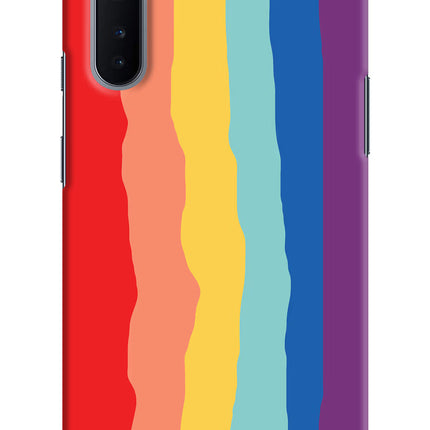 Rainbow Oneplus Nord Hard Case Back Cover by Casekaro