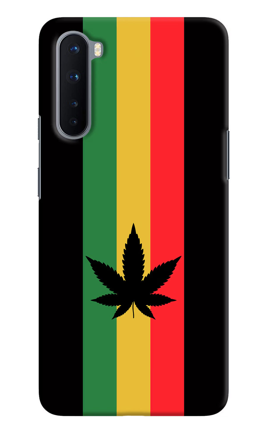 Weed Flag Oneplus Nord Back Cover, Hard case