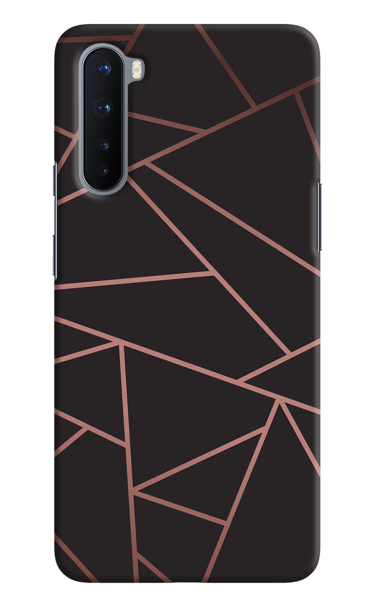 Geometric Pattern Oneplus Nord Hard Case Back Cover by Casekaro