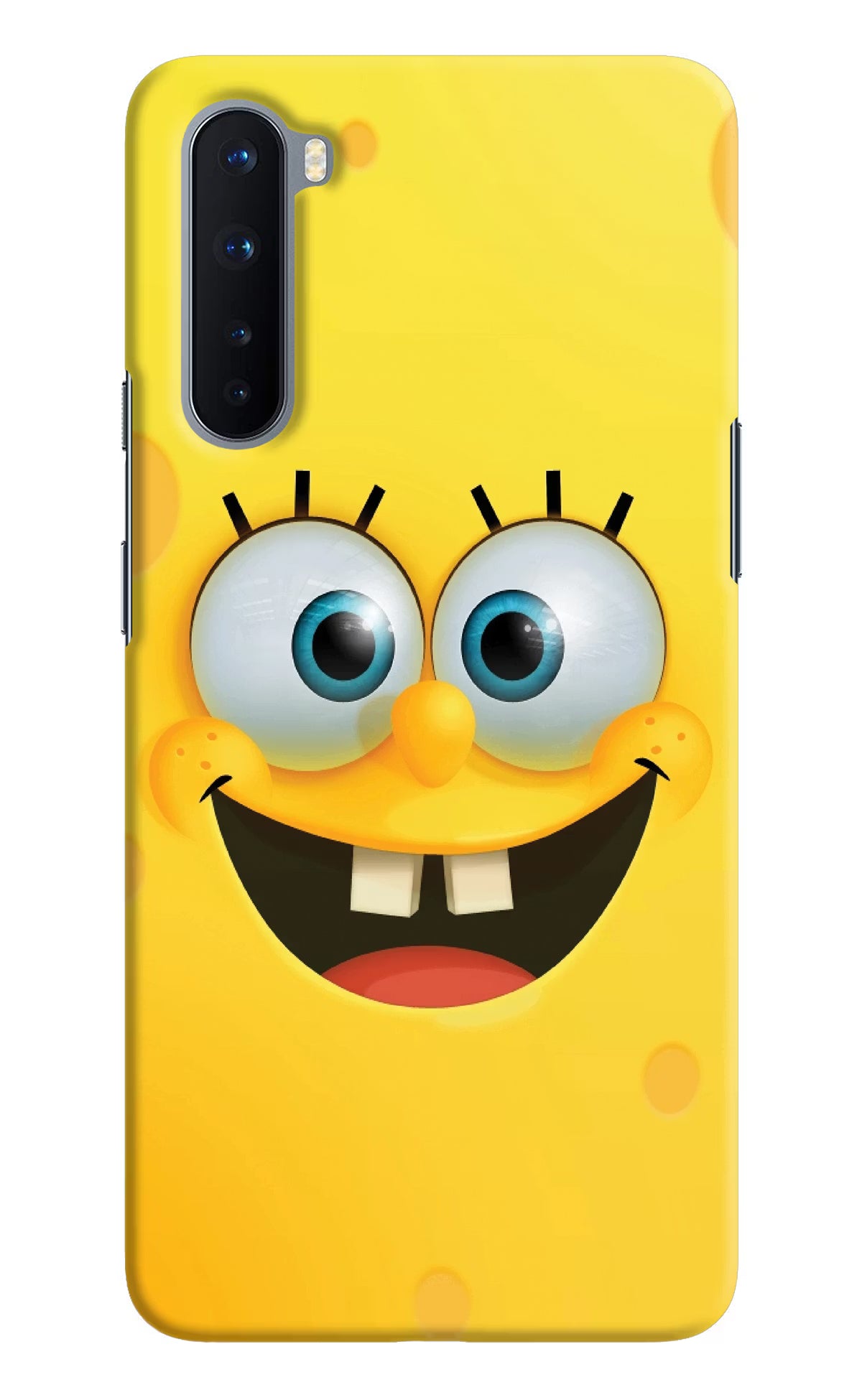 Sponge 1 Oneplus Nord Hard Case Back Cover by Casekaro