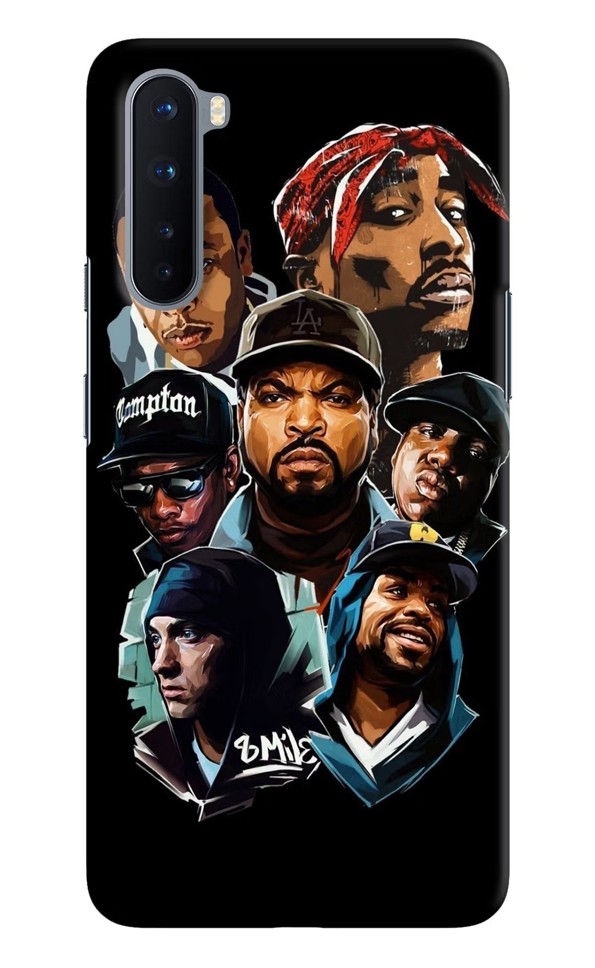 Rappers Oneplus Nord Hard Case Back Cover by Casekaro