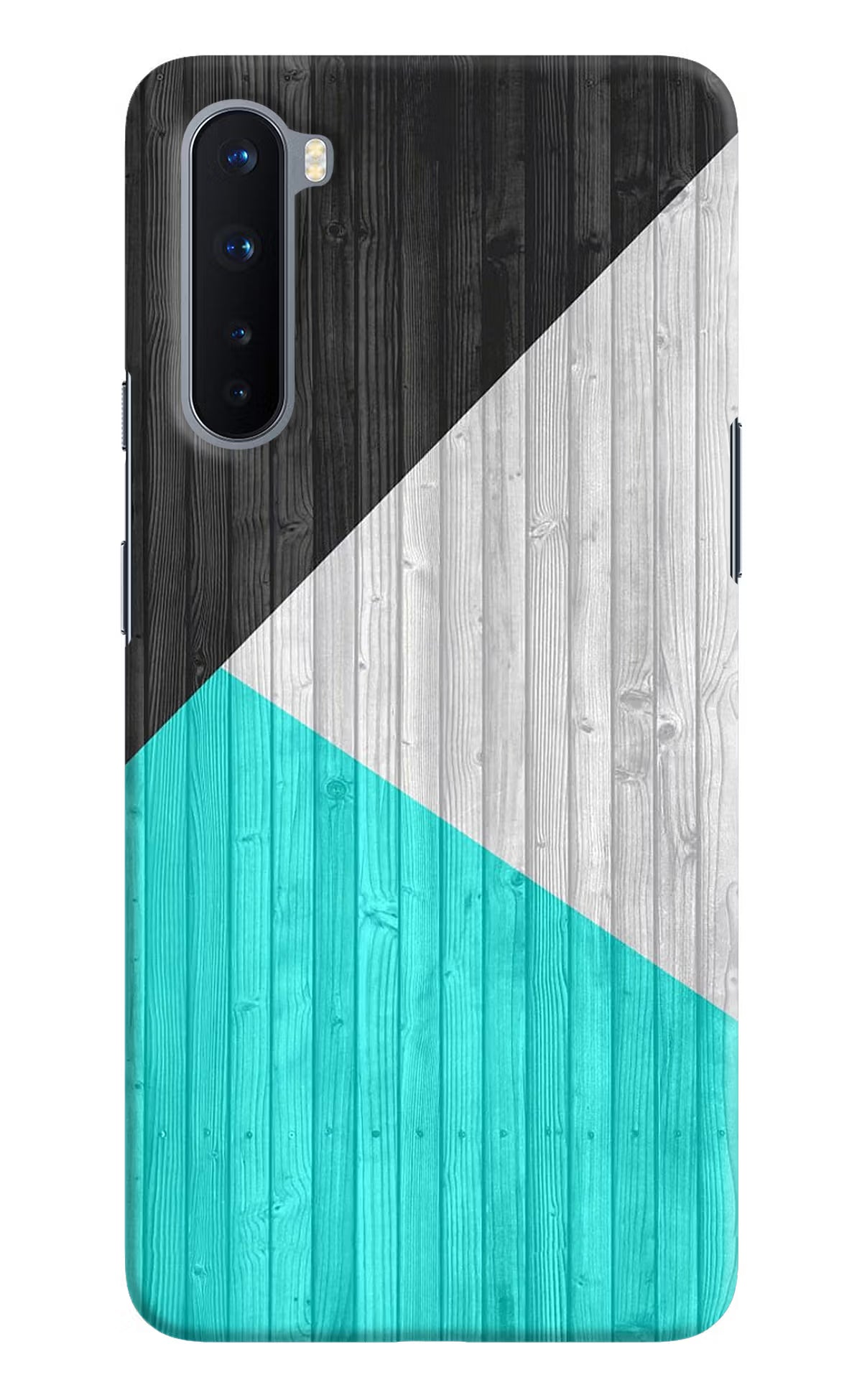 Wooden Abstract Oneplus Nord Hard Case Back Cover by Casekaro