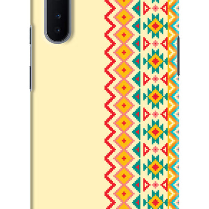 Ethnic Seamless Oneplus Nord Hard Case Back Cover by Casekaro