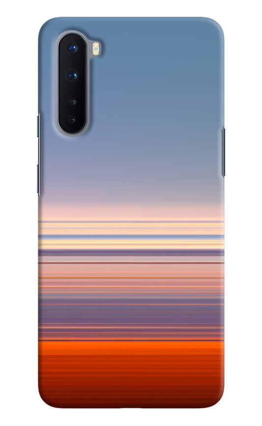 Morning Colors Oneplus Nord Hard Case Back Cover by Casekaro