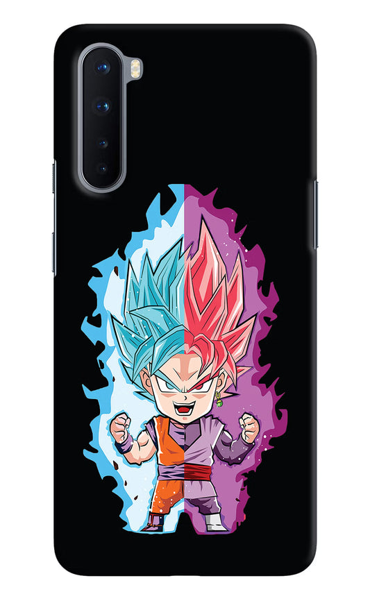 Chota Goku Oneplus Nord Hard Case Back Cover by Casekaro