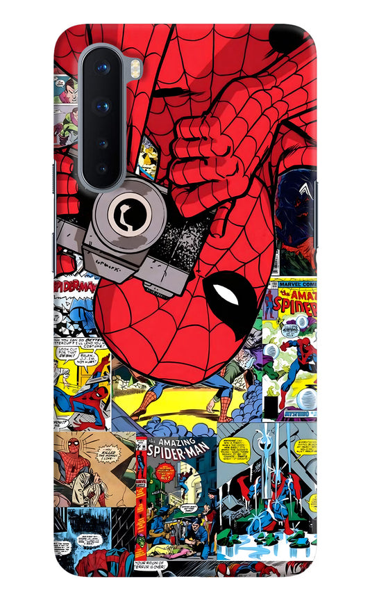 Spider Man Oneplus Nord Hard Case Back Cover by Casekaro
